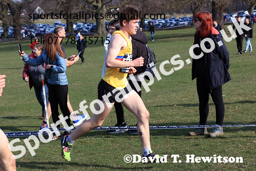 Mens under-20s 2025 UK CAU Inter Counties Cross Country Champs., Wollaton Park, Nottingham. Photo: David T. Hewitson/Sports for All Pics